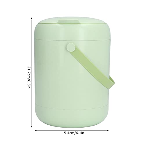 Portable Washer and Spin Dryer, Mini Washing Machine, Intelligent Underwear Washer 3L Capacity For Apartment, Laundry, Camping, RV(Green)