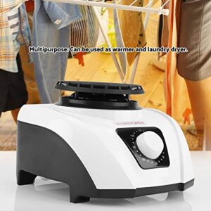 Portable Dryer, Household Mute Heater, 1200W Mini Portable Electric Laundry Dryer Super Quiet Warmer Drying Rack Warm Shoes Dry Hot Cool Cold Air Machine for Clothes Shoes