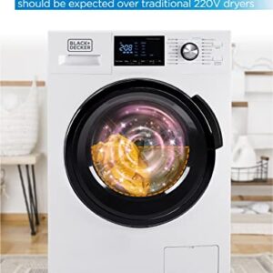BLACK+DECKER Washer and Dryer Combo, 2.7 Cu. Ft. All In One Washer and Dryer with LED Display & 16 Cycles
