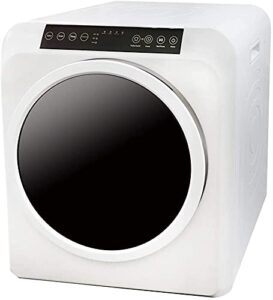 panda electric portable compact cloth dryer 13.2lbs capacity, white pan206et