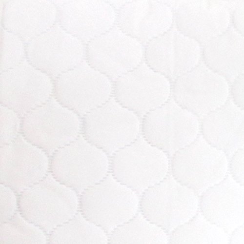Heavyweight Zippered & Quilted Washing Machine Cover White