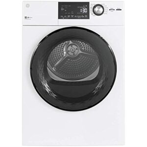 ge® 24″ 4.3 cu.ft. front load vented electric dryer with stainless steel basket
