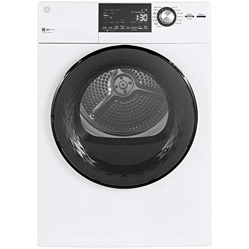 GE® 24" 4.3 Cu.Ft. Front Load Vented Electric Dryer with Stainless Steel Basket