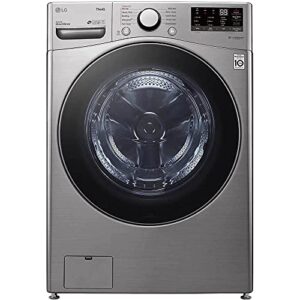 lg wm3600hva 4.5 cu. ft. front load steam washer