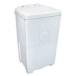 The Laundry Alternative Niagara Portable, Family Size Capacity, Compact European Style Washing Machine (No Spin Cycle)