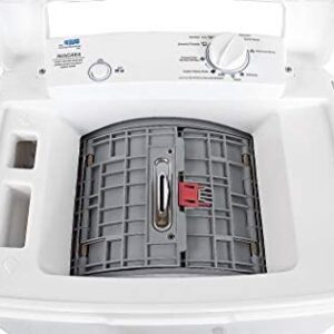 The Laundry Alternative Niagara Portable, Family Size Capacity, Compact European Style Washing Machine (No Spin Cycle)