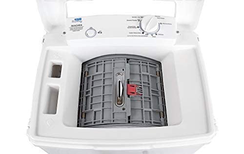 The Laundry Alternative Niagara Portable, Family Size Capacity, Compact European Style Washing Machine (No Spin Cycle)