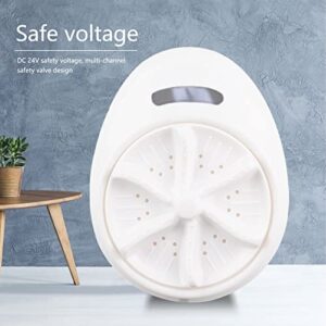 Mini Washing Machine,120W ABS Washing Machine Mini Washer Travel Clothes Underwear Washer for Outdoor 100‑240V