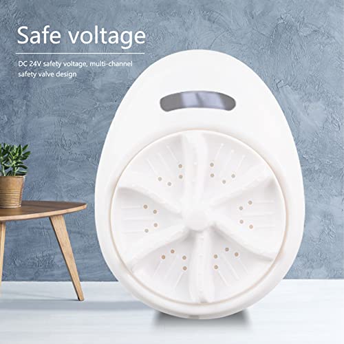 Mini Washing Machine,120W ABS Washing Machine Mini Washer Travel Clothes Underwear Washer for Outdoor 100‑240V