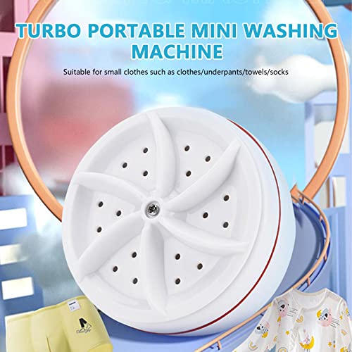 Yanghui Mini Washing Machine, Portable Ultrasonic Mini Washing Machine with USB Powered, for Camping/Home/Travel/Apartments/Dorms, Personal Cleaning Machine for Baby Clothes/Underwear/Socks/Bra