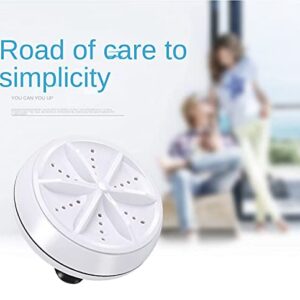 Mini Washing Machine - Ultrasonic Turbo Washing Machine Multifunctional Portable Turbo Washing Machine USB Powered Mode