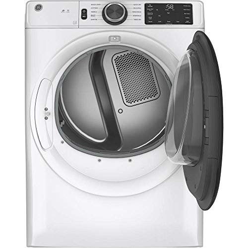 GE® 7.8 cu. ft. Capacity Smart Front Load Electric Dryer with Sanitize Cycle