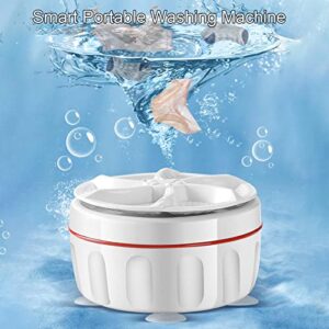 FAMURE Mini Washing Machine 3 in 1 Portable Ultrasonic Turbine Washer, Personal Washing Machine for Baby Clothes/Socks/Underwear/Bra, Mini Washing Machine for Home Travel Business Camping Rv Trip