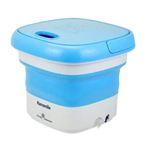 portable mini folding washing machine small laundry tub wonder magic compact washer clothes bucket for baby washer