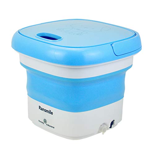 Portable Mini Folding Washing Machine Small Laundry Tub Wonder Magic Compact Washer Clothes Bucket for Baby Washer