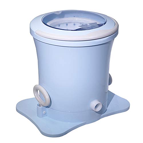 Portable Compact Spin Dryer Mini Non-Electric Manual Laundry Drying Machine Hand Powered for Camping Apartments Clothes