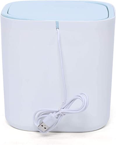 Portable Washing Machine USB Mini Washer Compact Counter Top Washing Machine Rotary Laundry Machine for Camping Traveling RVs Dorms Small Space, 6.69x6.69x6.69 Inch(Blue)