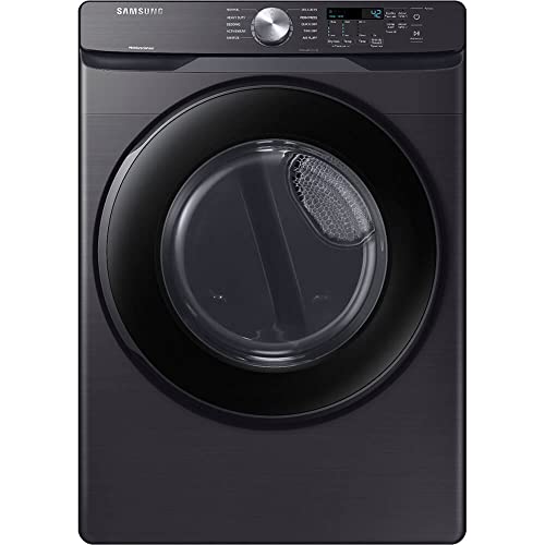 Samsung DVE45T6000V 7.5 Cu. Ft. Black Stainless Front Load Electric Dryer