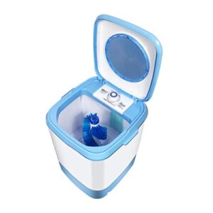 zlxdp 6.5kg portable shoes washing machine household single tube washer and dryer machine for shoes bacteriostasis shoes (color : eu)