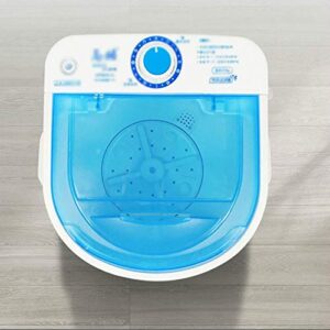 ZLXDP 4.5kg Mini Washing Machine Single Tub Kids Clothes Washer Dryer Small Compact Machine Portable Washer Baby Mini Laundry Machine (Color : EU)