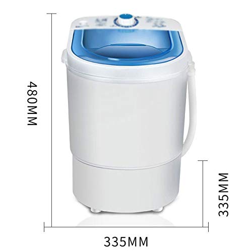 ZLXDP 4.5kg Mini Washing Machine Single Tub Kids Clothes Washer Dryer Small Compact Machine Portable Washer Baby Mini Laundry Machine (Color : EU)