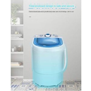 ZLXDP 4.5kg Mini Washing Machine Single Tub Kids Clothes Washer Dryer Small Compact Machine Portable Washer Baby Mini Laundry Machine (Color : EU)