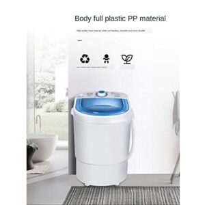 ZLXDP 4.5kg Mini Washing Machine Single Tub Kids Clothes Washer Dryer Small Compact Machine Portable Washer Baby Mini Laundry Machine (Color : EU)