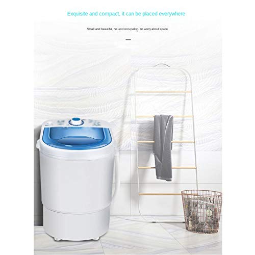 ZLXDP 4.5kg Mini Washing Machine Single Tub Kids Clothes Washer Dryer Small Compact Machine Portable Washer Baby Mini Laundry Machine (Color : EU)