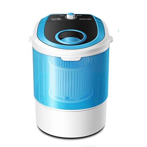 ZLXDP Mini Washing Machine Automatic Women Children Clothes Cleaner Dehydrated Mini Tube Wash Single Cylinder Washing Machine (Color : D)