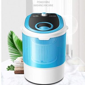 ZLXDP Mini Washing Machine Automatic Women Children Clothes Cleaner Dehydrated Mini Tube Wash Single Cylinder Washing Machine (Color : D)