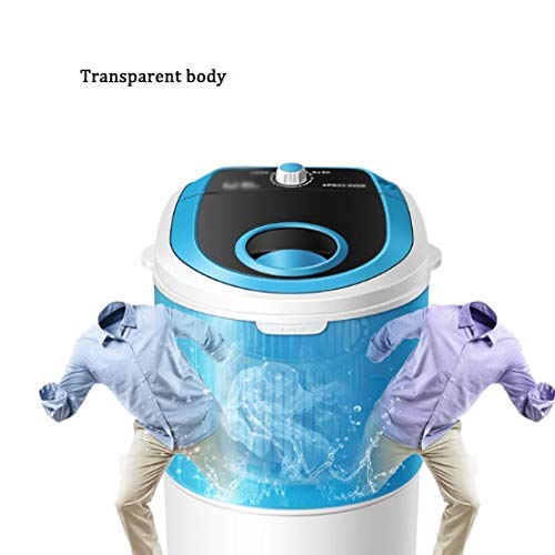 ZLXDP Mini Washing Machine Automatic Women Children Clothes Cleaner Dehydrated Mini Tube Wash Single Cylinder Washing Machine (Color : D)