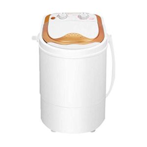 zlxdp single bucket mini washing machine small eluting one washing socks underwear dormitory household (color : gray)