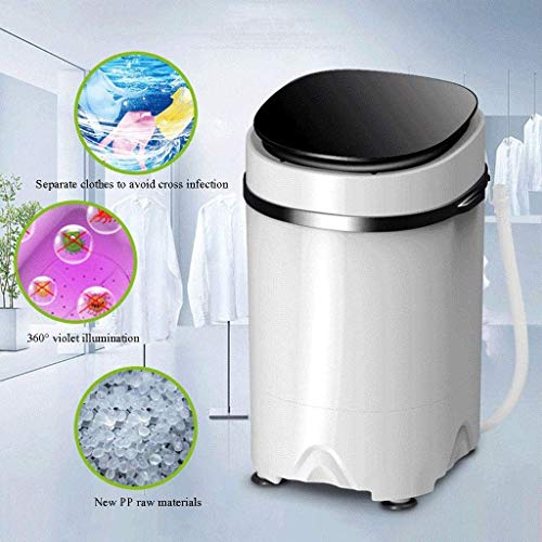 ZLXDP Single Barrel Mini Washing Machine Portable Washing Machine Washer and Dryer Washing Machine