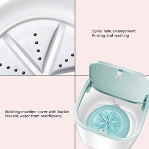 Portable Washing Machine, 18W 3.8L Mini Underwear Washing Machine Spiral Washing Washing Machine For Cleaning Underwear, Baby Clothes, Socks, Towels, T-shirts And Other Small Items