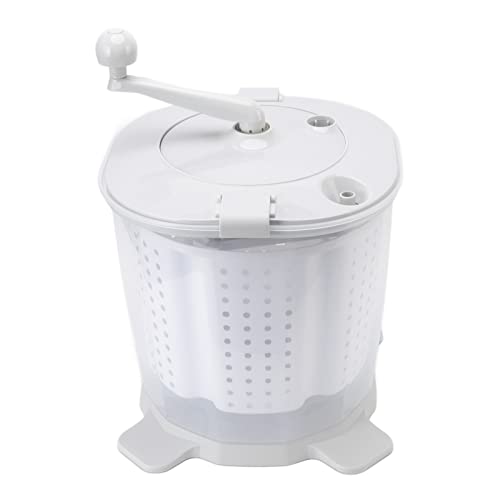 Portable Washing Machine Hand Crank Washing Machine Compact Baby Clothes Washer for Home Travel Apartments Dorms Socks Underwear Bra