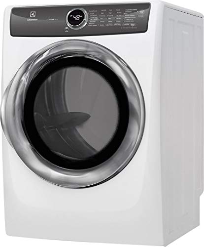 Electrolux EFMG527UIW 27 Inch Gas Dryer with 8 cu. ft. Capacity, 8 Dry Cycles, 5 Temperature Settings, in White