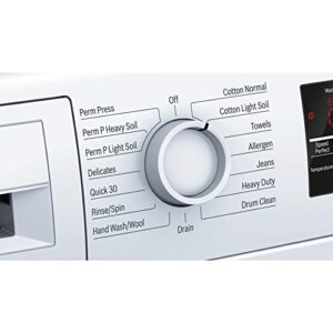 Bosch WAT28400UC 300 2.2 Cu. Ft. White Stackable Front Load Washer - Energy Star