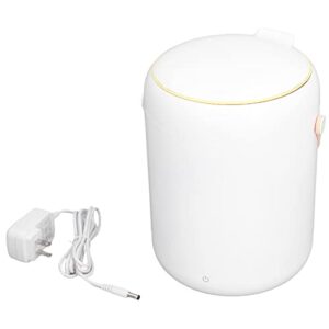 Portable Mini Washing Machine, Intelligent Underwear Washer 3L Capacity for Underwear,Socks, Apartments,Dorms,Students(White)