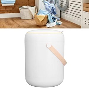 Portable Mini Washing Machine, Intelligent Underwear Washer 3L Capacity for Underwear,Socks, Apartments,Dorms,Students(White)