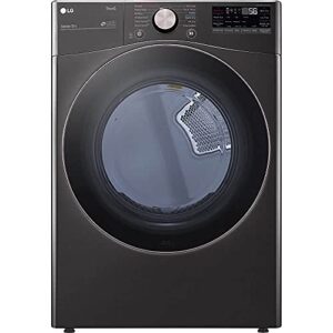 7.4 cu. ft. ultra large capacity smart wi-fi enabled front load electric dryer with turbosteam™ and built-in intelligence