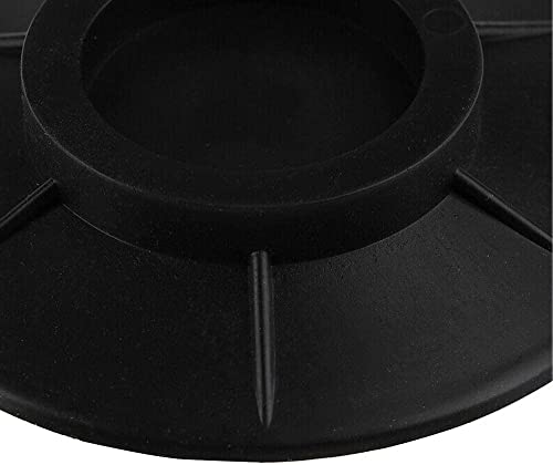 Bestgle 4 Pcs Washing Machine Anti Vibration Rubber Pads, Non-Slip Noise Absorbing Base Foot Stabilizer Pads Mat for Support Protects Washer and Dryer Machine Pedestals Feet