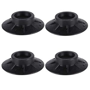 bestgle 4 pcs washing machine anti vibration rubber pads, non-slip noise absorbing base foot stabilizer pads mat for support protects washer and dryer machine pedestals feet