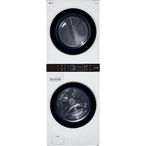 single unit front load lg washtower™ with center control™ 4.5 cu. ft. washer and 7.4 cu. ft. electric dryer