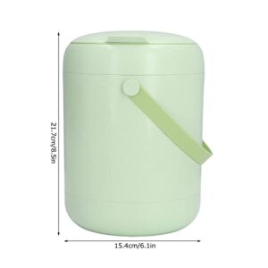 Shanbor Portable Washing Machine, Built in Draining Fence Effortless Small Cleaning Machine for Apartment green