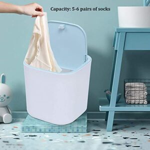 3.8L Mini Electric Washing Machine Portable USB Underwear Small-scale Cleaning Machine Lazy Panties Necktie Socks Baby Clothes Compact Laundry Machine