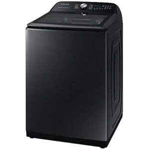 Samsung WA50R5400AV 5.0 cu. ft. Black Stainless Top Load Washer with Super Speed WA50R5400AV/US