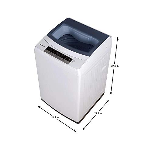 Magic Chef 2.0 Cu Ft Portable Compact Top Load Washer Washing Machine, White