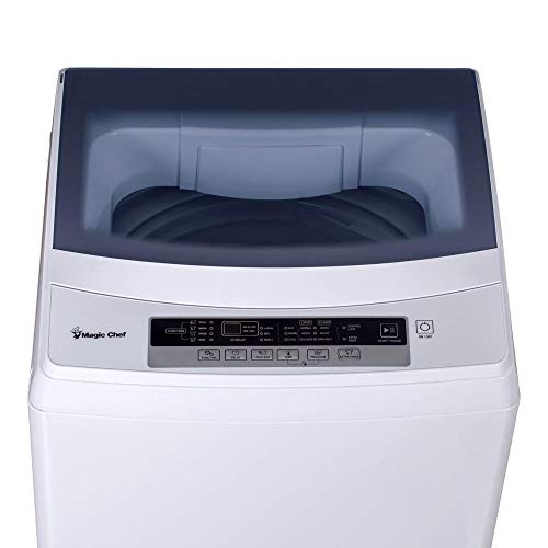 Magic Chef 2.0 Cu Ft Portable Compact Top Load Washer Washing Machine, White