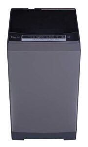 magic chef mcstcw16s4 stainless steel 1.6 cu. ft. compact top-load washer
