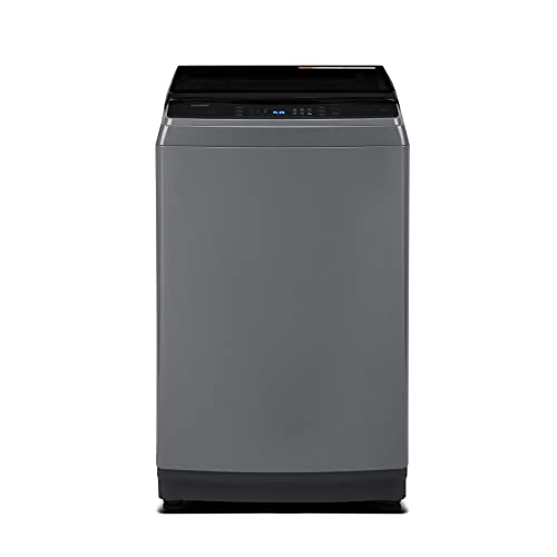 COMFEE’ Washing Machine 2.4 Cu.ft LED Washing Machine and Washer Lavadora Portátil Compact Laundry, Apartment Magnetic Gray & BLACK+DECKER BCED37 Portable Dryer, S, Load Volume 13.2 lbs, White